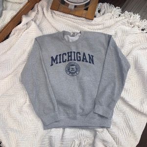 University of Michigan Crew Neck